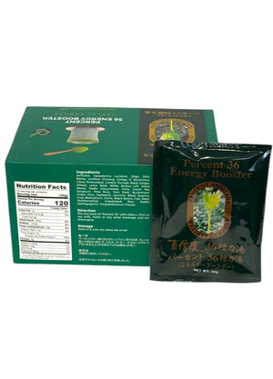 Percent 36 Energy Booster (10bags x 30g) Hachi Jo Island