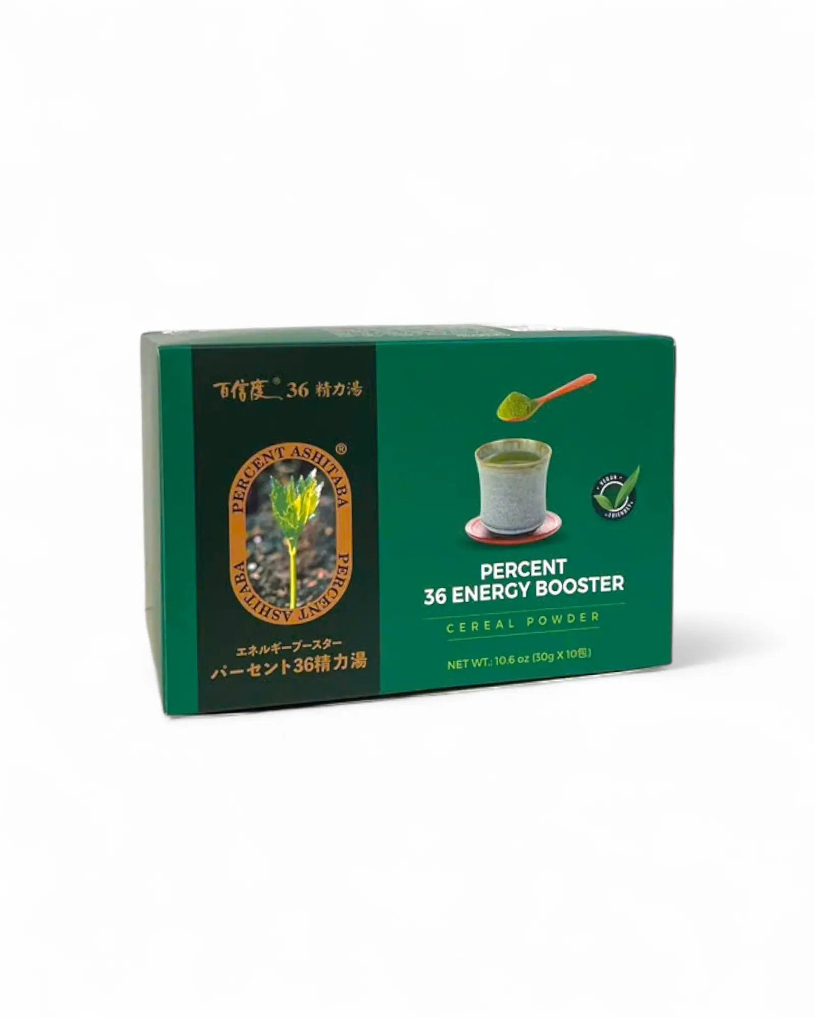 Percent 36 Daily Green Blend — Plant-Based Beverage Mix (10 x 30g