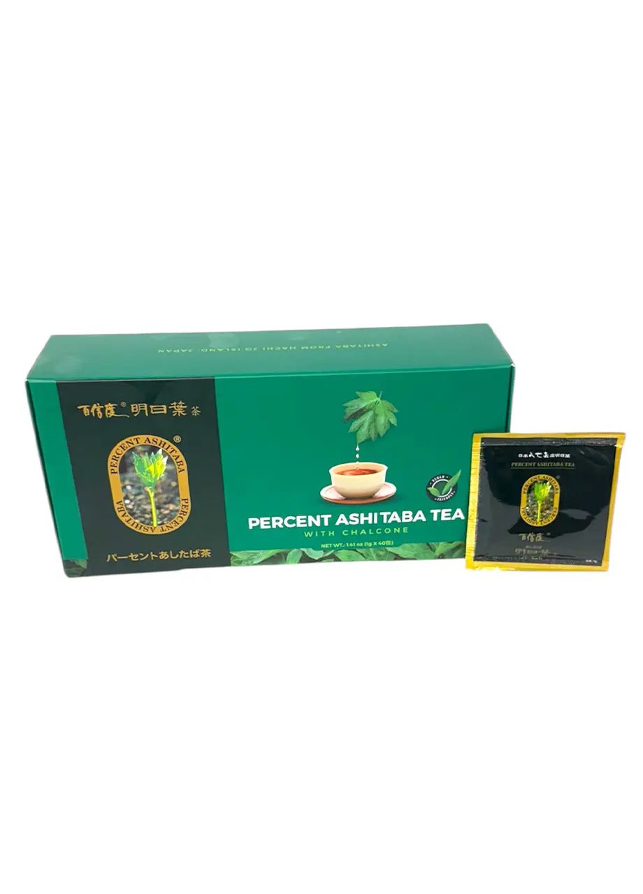 Ashitaba Tea Bag (40bags x 1g) – Percent Ashitaba