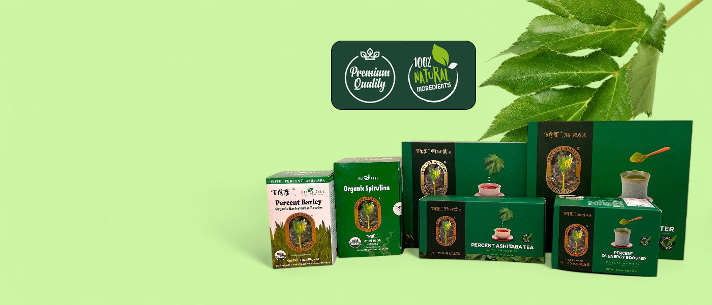 明日葉 – Percent Ashitaba